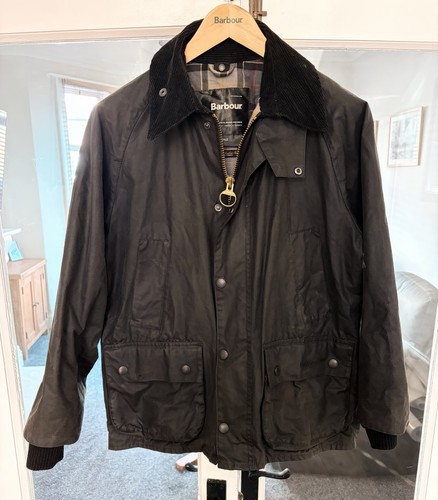 Barbour black bedale wax - barbour,