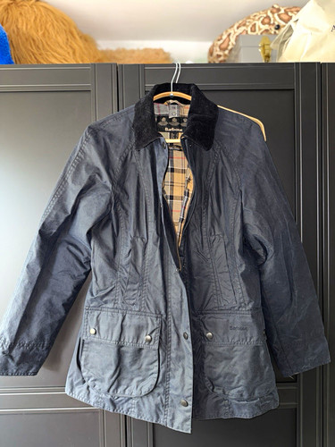Barbour women navy waxed - barbour,