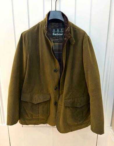 Barbour men green - green, cotton