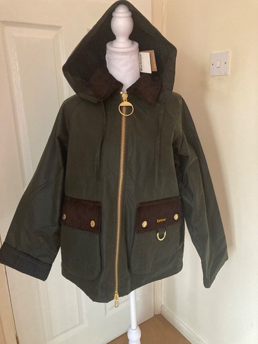 Barbour carville olive wax - carville,