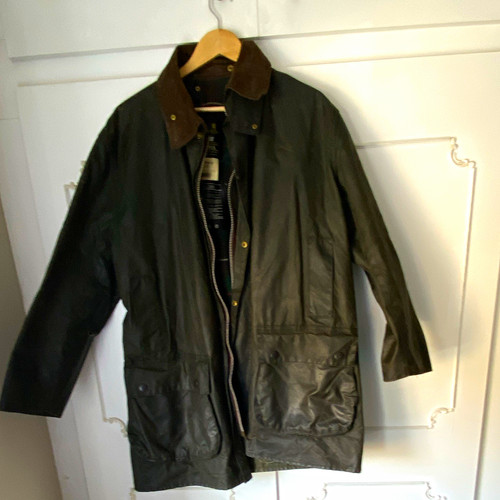 Barbour northumbria wax jacket - northumbria,