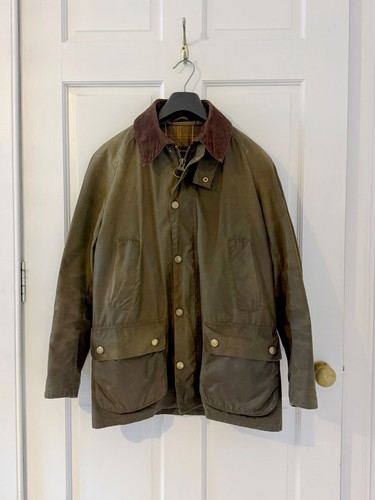 Barbour ashby waxed jacket - waxed,