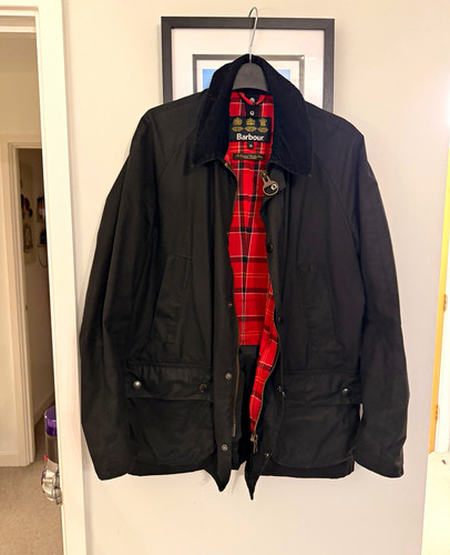 Barbour men black jacket m - barbour,