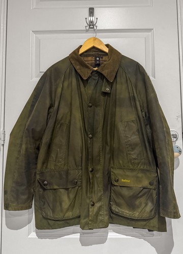 Barbour ashby wax - wax, green