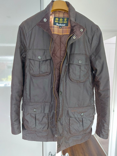 Barbour corbridge brown waxed - corbridge,
