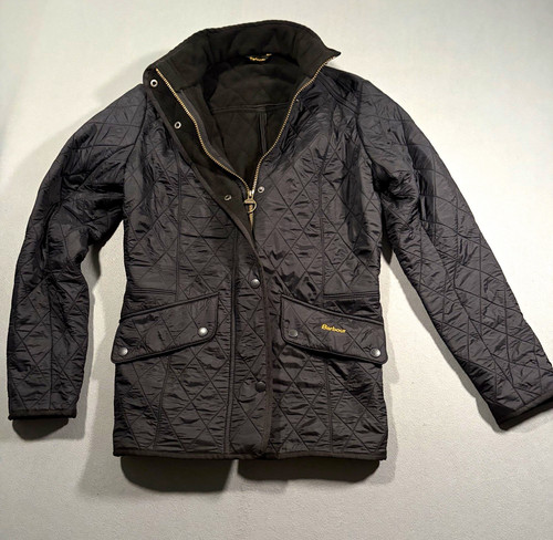 Barbour womens black quilted - womens,