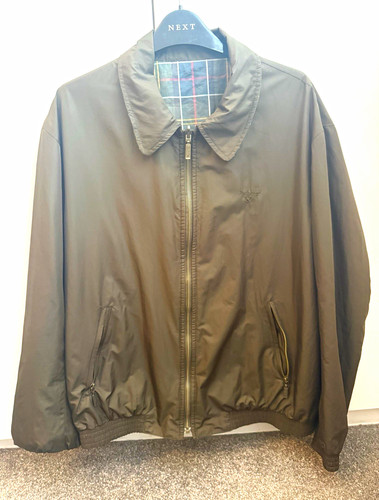 Barbour men brown full zip - barbour, men's