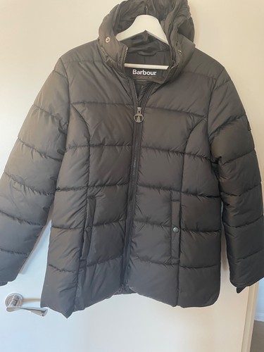 Barbour black puffer - barbour, jacket
