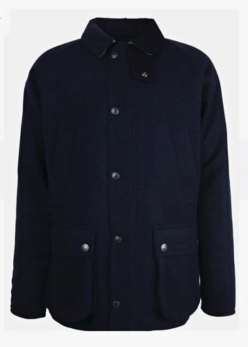 Barbour bedale wool navy - bedale,