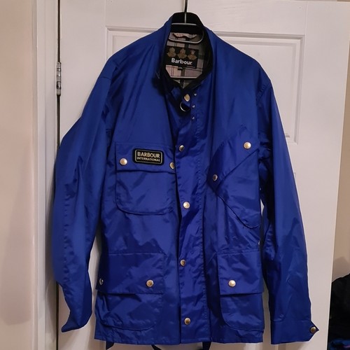 Barbour int blue - barbour, nylon