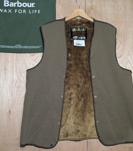 Barbour warm pile liner gilet - pile,