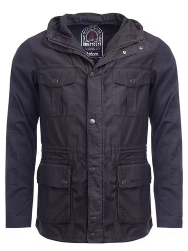 Barbour greatcoat men - greatcoat, men's