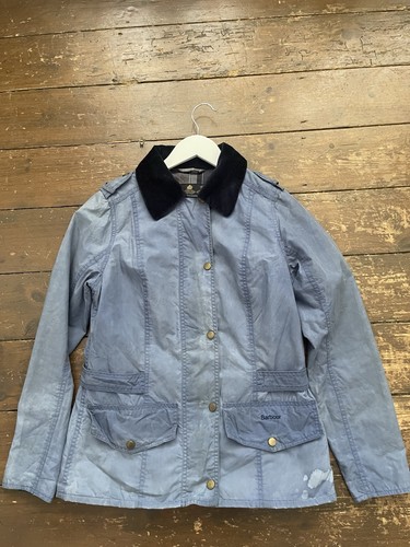 Barbour womens wax jacket blue - barbour,