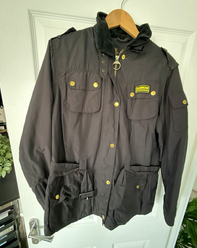 Barbour international black - international,