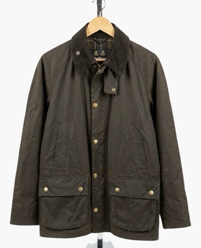 Barbour ashby wax jacket olive - wax,