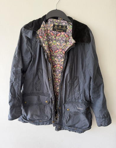 Barbour womens blue zip - barbour,