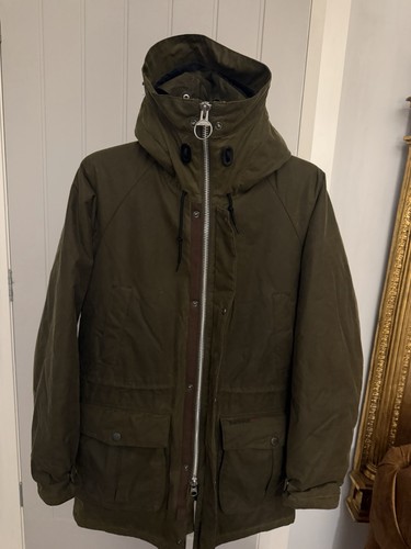 Barbour long line mens wax - barbour,