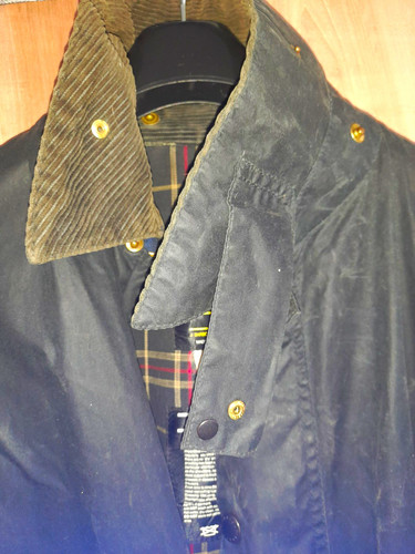 Barbour border men waxed - border,