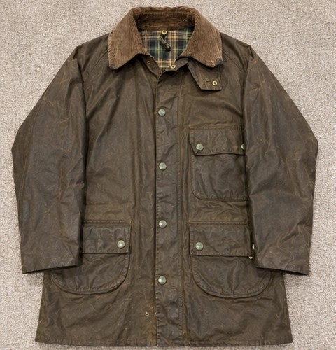 Vintage barbour waxed jacket - vintage,