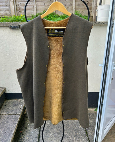Vintage barbour fleece liner - barbour,