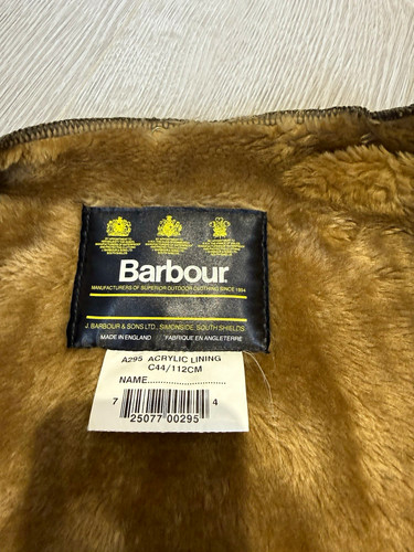Barbour a295 acrylic lined - barbour,