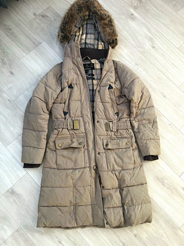 Barbour freedom beige long - freedom,