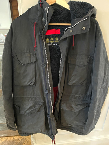 Barbour ordel wax jacket - barbour,