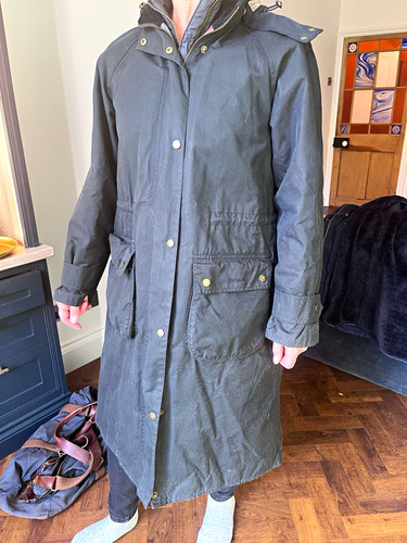 Barbour women long waxed - barbour,