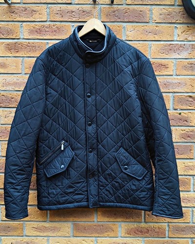 Barbour men black - barbour, quilted