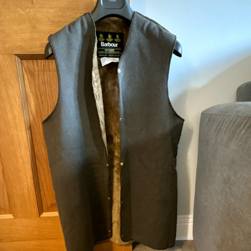 Vintage barbour pile lining - pile,